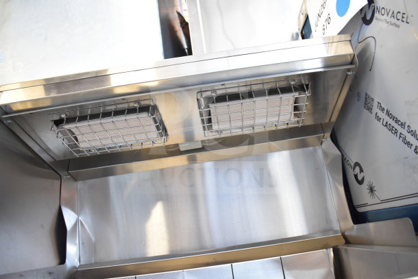 BRAND NEW 2025 ServIt 423FFDS26 26" Stainless Steel Fry Dump Holding Station. Scratch and dent condition, 120V, 1 Phase.