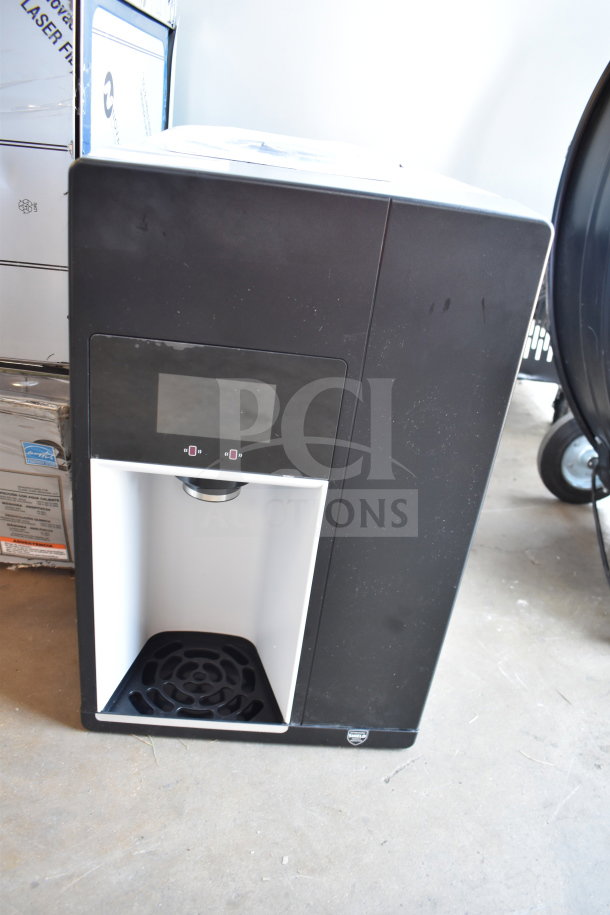 Brand new Follett 15CI114A-IW-NF-ST-00 Chewblet ice maker and water dispenser. 100 lb capacity, 115 Volts, minor dents.