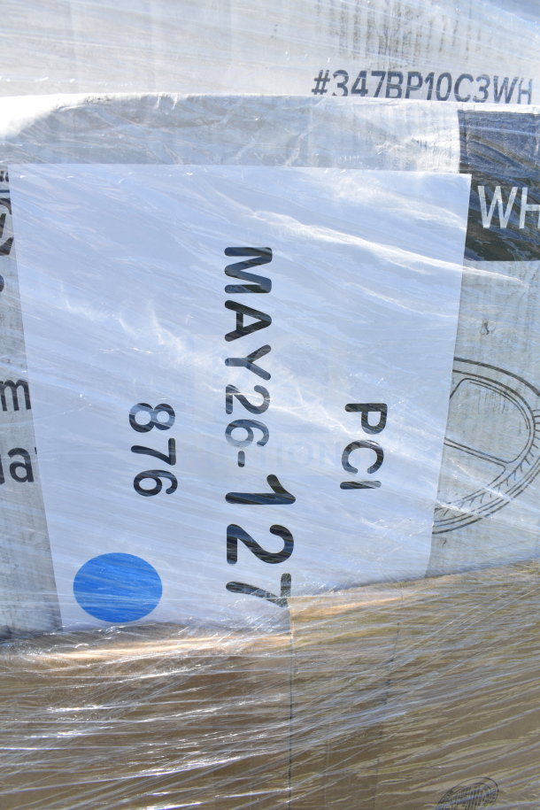 Bulk package with "MAY26-127" label, containing 20 brand new scratch and dent items, ship-ready plastic wrap.