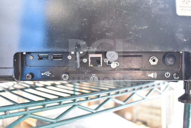 2017 Hobart HTi-7LH26 scale, rear view; ports visible. Back screen functional, front screen non-functional.