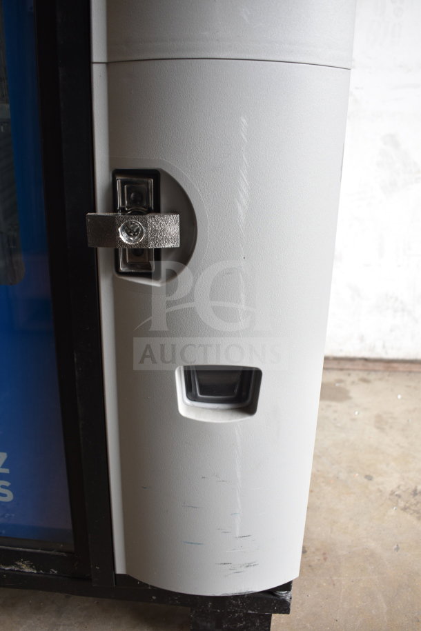 Crane 5800-4 vending machine, visible bill acceptor, minor surface scratches, 115 volts, 1 phase.