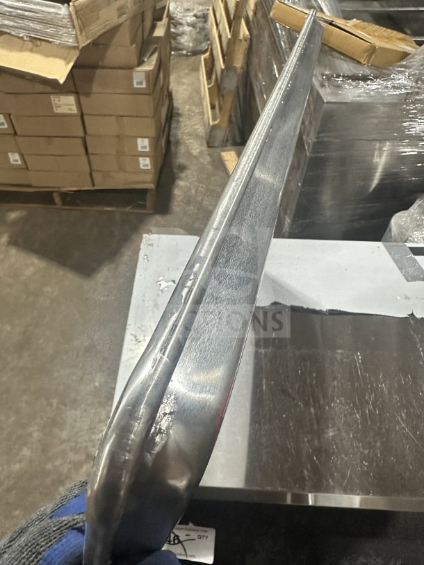 Brand new Winco 18"x26" commercial full-size aluminum sheet pan, model ALXP2618H. Unblemished condition.