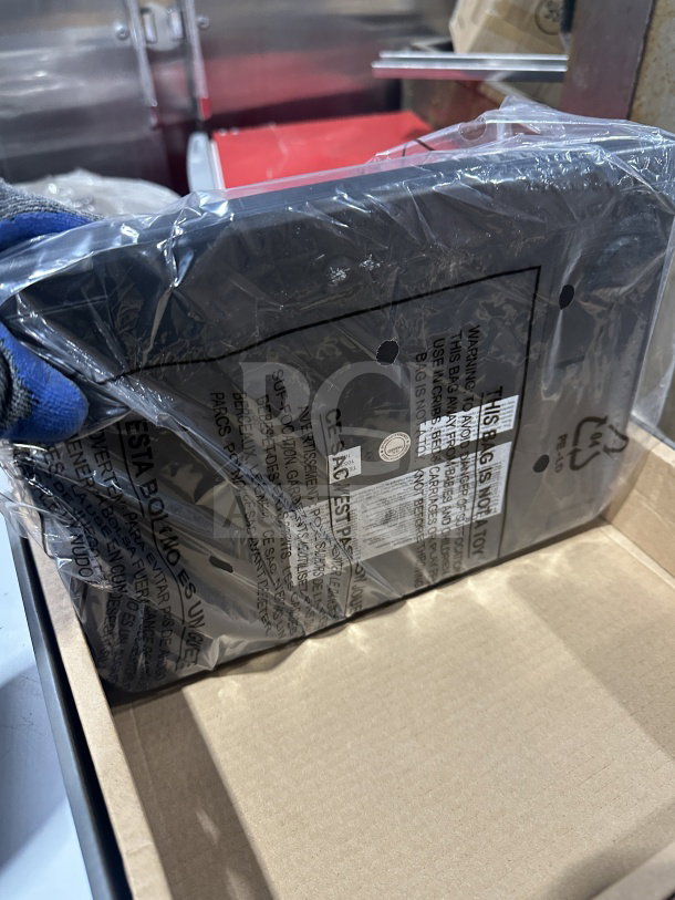 Brand new Taylor commercial stainless steel oversize platform digital portion control scale in packaging.