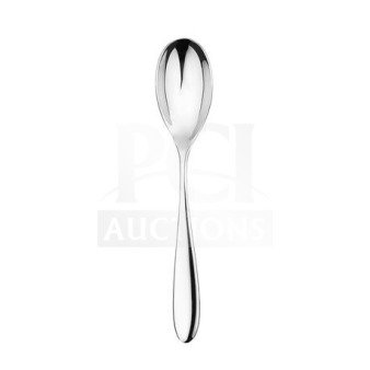 Santol 7.5" dessert spoon from the Studio William Welch Series, model SAM880006, brand new condition.