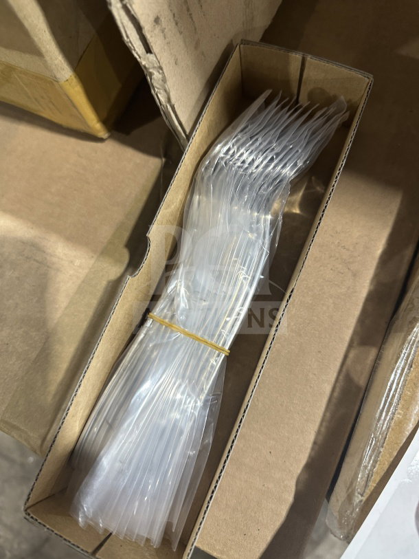 World Tableware Caron Teaspoons, Model 446021, stainless steel, brand new, 1 dozen per case, packaged in box.