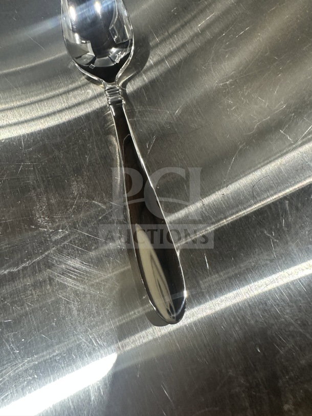 Sant' Andrea Mascagni Stainless Steel Teaspoon, Model T023STSF, Extra Heavy Weight, Brand New, 1 Dozen Per Case.