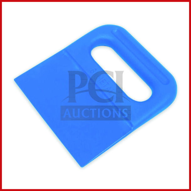 BRAND NEW GI Metal Commercial Blue Polymer Dough Cutter, Model ACTP, embossed with GI Metal logo, in excellent condition.