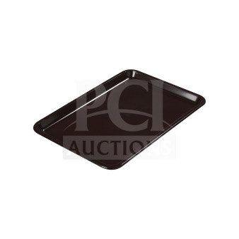 Brand new Carlisle 302203 black standard tip tray, commercial grade, 36 units per box, pristine condition.