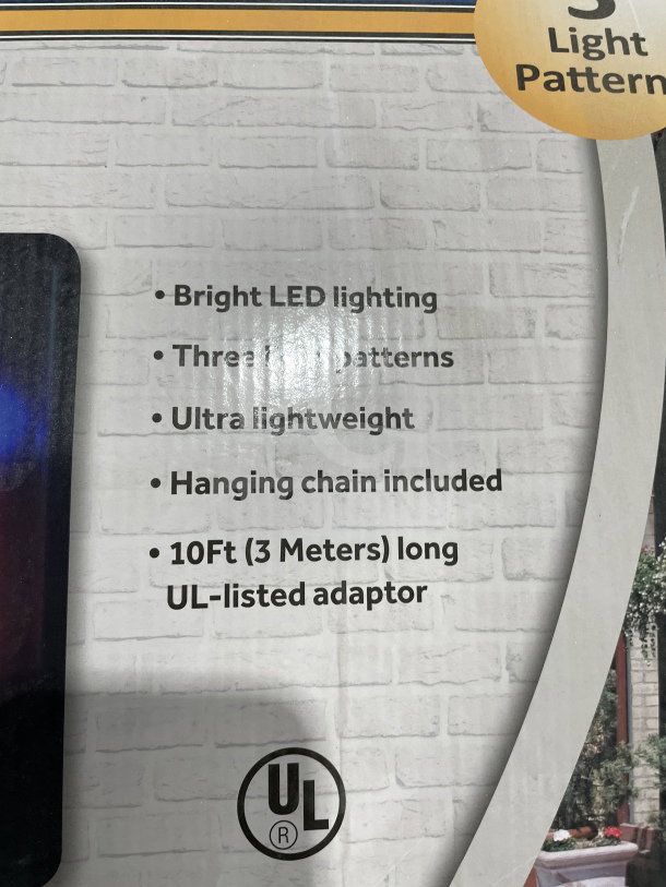 BRAND NEW Winco LED "Open" sign, Model LED6. Features bright LEDs, 3 light patterns, hanging chain, 10ft UL-listed adaptor.