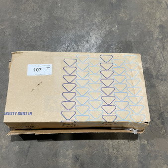 T&S Commercial Brass Wall-Mount Faucet with 12" Swing Nozzle, brand new in box, durability built-in marking.
