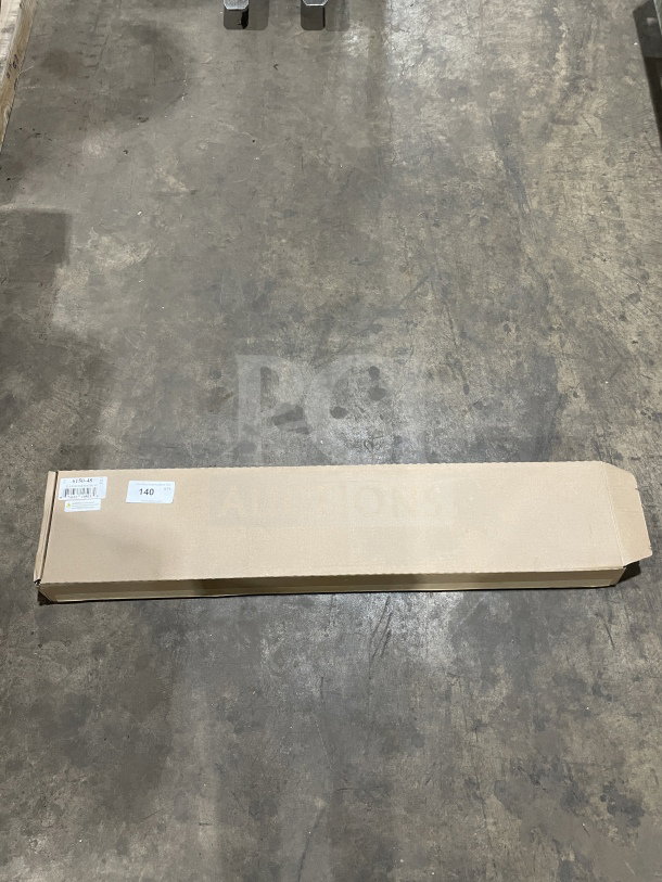 Brand new Nemco 48" stainless steel infrared strip warmer, Model 61580-48, in box. Built-in toggle control, 120V, 1 phase.