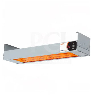 Brand new Nemco 48" stainless steel infrared strip warmer, model 61580-48, with toggle control, 120V, 1 phase.