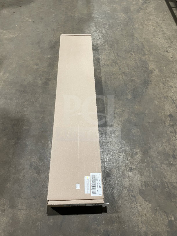 Nemco 48" stainless steel infrared strip warmer, model 61580-48, in original box with toggle control, 120V, 1 phase.