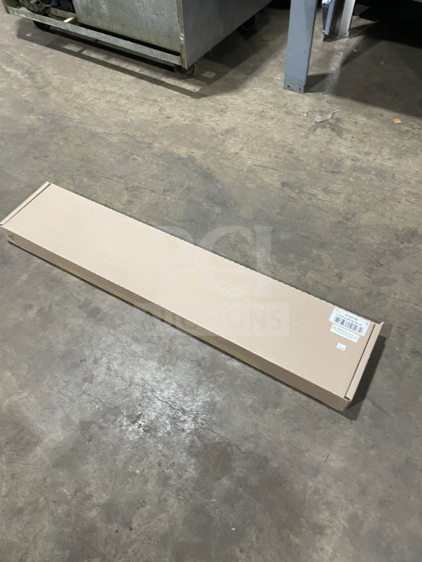 Nemco 48" stainless steel infrared strip warmer, model 61580-48, new in box with toggle control, SN 674651105034.