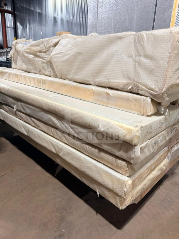NEW Continental DL4882 walk-in cooler door and panel assembly in packaging, model DL48-82, SN: 1601006.