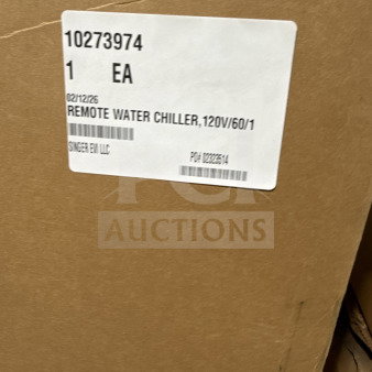 Alt text: Crysalli 6-gallon stainless steel electric under-counter water chiller, model CR-UCM2, in original packaging.