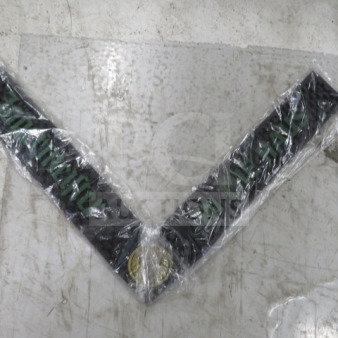New Jagermeister corner bar mat in original packaging, featuring logo, black and green colors, excellent condition.