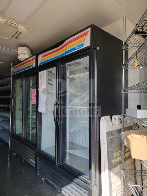 SDG 8.5' x 20' trailer with True Refrigeration units, double-axle, commercial cold-storage setup, excellent condition.