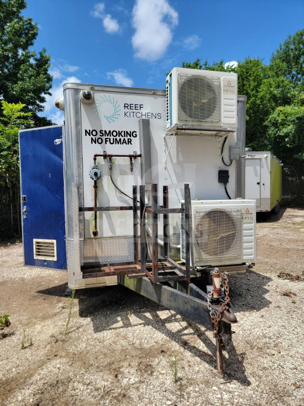2019 Diamond Cargo 8.5' x 24' kitchen trailer, tandem-axle, Serv-Ware refrigeration, 14,000 LB GVWR, VIN 53NBE2425K1075392.