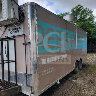 LOT #15 2021 Best Trailers & Supply 8.5' x 24' Tandem-Axle Mobile Kitchen Trailer — Corporate Delivery Configuration | HVAC Mirage VentusX | VIN 1N9BE2428MD391107 See video link in description below 👇
