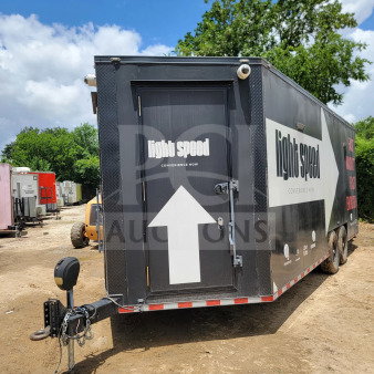 2021 SDG 8.5' x 20' mobile trailer, tandem-axle, 14,000 LB GVWR. Features POS workstation, merchandisers, freezers.