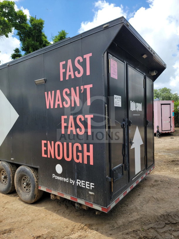 2021 SDG 8.5' x 20' mobile fulfillment trailer, tandem-axle, 14,000 LB GVWR, POS workstation, merchandisers, freezers.
