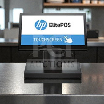 Brand new HP Engage One AIO POS System, Model 145, touchscreen, UL Listed, in original box, premium condition.