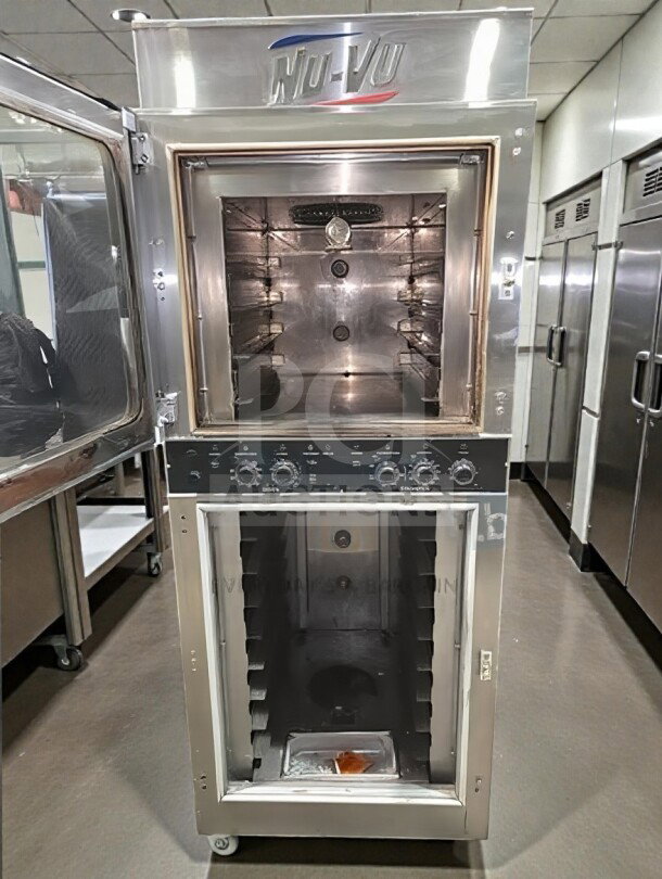 Nu-Vu OP-4/8M Electric Convection Oven & Proofer Combo in exceptional condition. Fully tested, 208V, single phase.