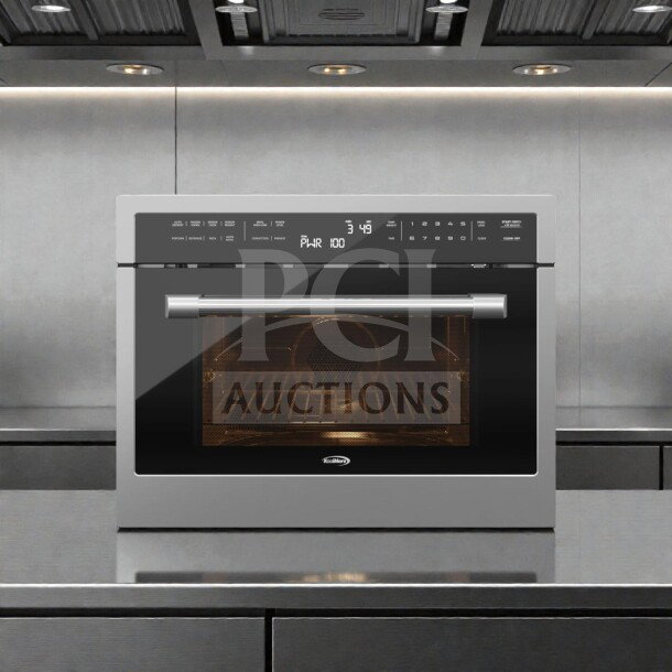 KoolMore KM-CWO24-SS 24" stainless steel built-in convection oven with microwave, brand new in box, pristine condition.