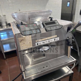 Starbucks Mastrena Commercial Espresso Machine, dual hopper, excellent condition, fully tested, operational, model STAR-L-ESP-0361.