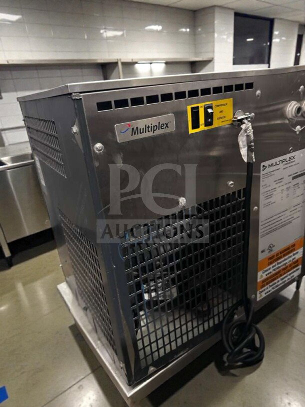 Manitowoc Multiplex S-180-04 ice and beverage dispenser, premium condition, UL Listed, 120V, fully operational, visible labels.