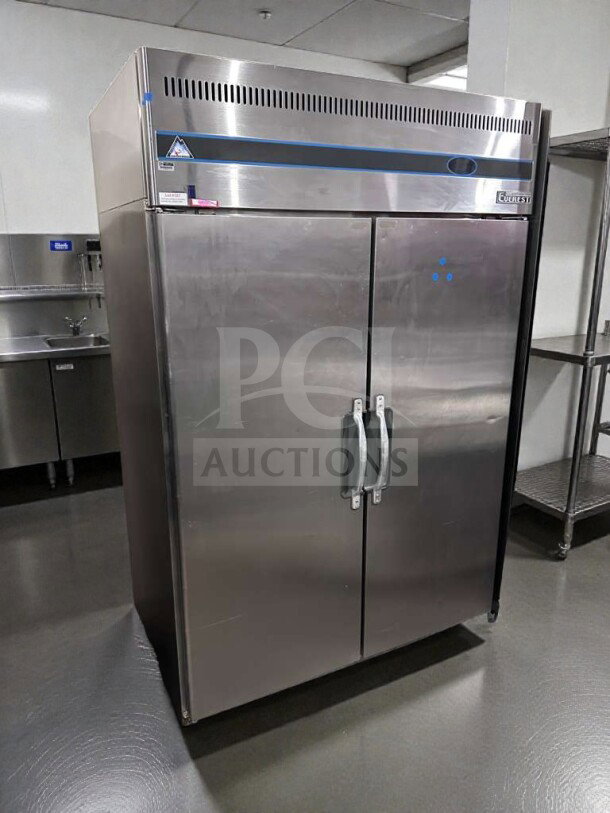 Everest ESR2 commercial reach-in refrigerator, stainless steel, high-grade condition, NSF & ETL listed, fully tested operational.