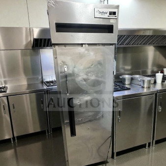 Delfield GSS2TL-8 commercial reach-in refrigerator, premium condition, UL & NSF listed, 115V, stainless steel, fully tested.