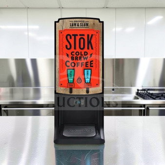 Outstanding Condition Creamiser STōK Cold Brew Coffee Dispenser, model 230, fully tested, 110V, vibrant label, working.