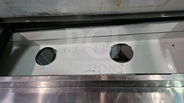 True TPP-93 commercial pizza prep refrigerator, 93-inch, three-door, 115V, UL listed, superior condition, fully tested.