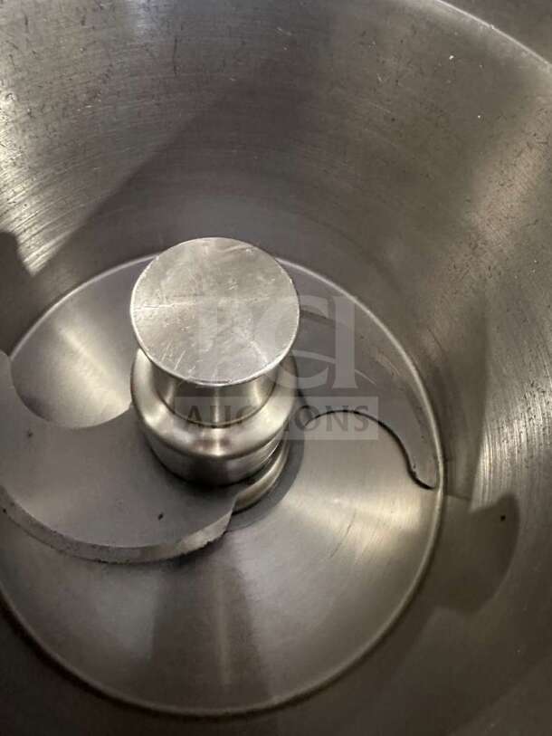 Robot Coupe R602 commercial food processor, stainless steel bowl, premium condition, fully tested, UL & NSF listed.