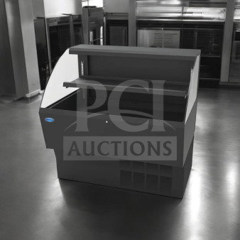 Federal ELPRSS-4 open display refrigerated merchandiser, 46¾" wide, exceptional condition, 120V, fully tested, operational.