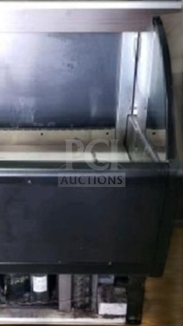 Federal ELPRSS-4 open display refrigerated merchandiser, 46 ¾" wide, 120V, black finish, excellent condition, fully tested.