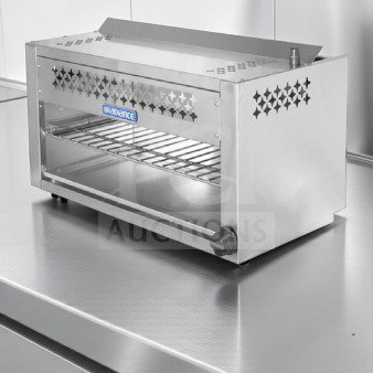Radiance 24" Gas Cheesemelter, stainless steel, infrared burner, 20,000 BTU, outstanding condition, fully tested.