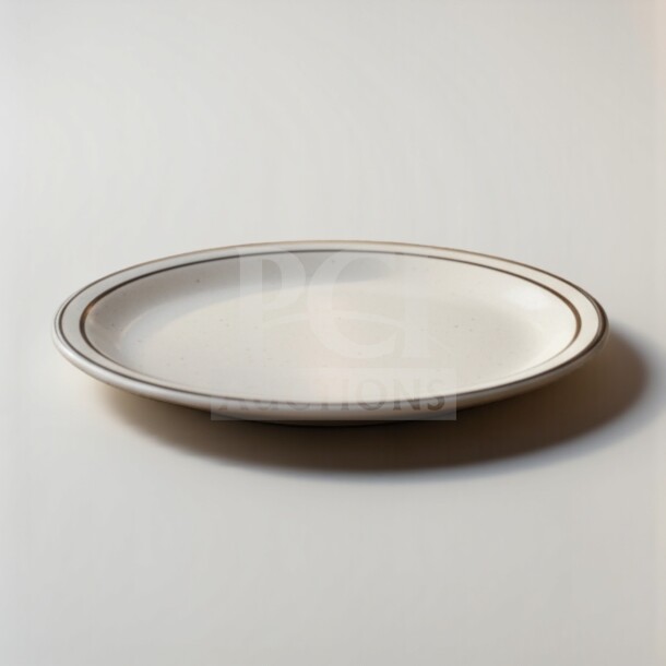 Brand new Ultima 5 1/4" dessert sand plates, Model DSD-5, restaurant-grade, World Tableware, factory sealed, 72 plates.