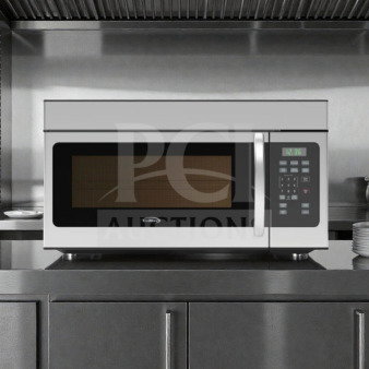 Brand new KoolMore KM-MOT-1SS over-the-range stainless steel microwave, 1.6 Cu. Ft., UL listed, original box, unused.