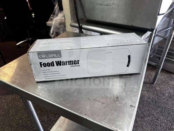 COLDFILL BW606 food warming tray in box, elite condition, 8 temperature settings, portable, tested and operational.