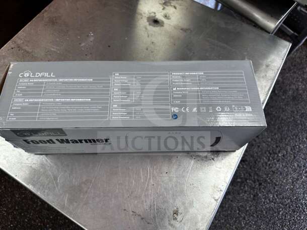COLDFILL BW606 food warming tray box, featuring 8 temperature settings. Model COL-S-WARM-1013 in elite condition.