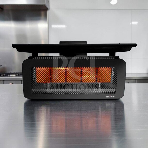 Bromic Tungsten Smart-Heat gas patio heater, wall-mounted, high output, excellent condition, fully tested, model BRO-M-HTR-0842.