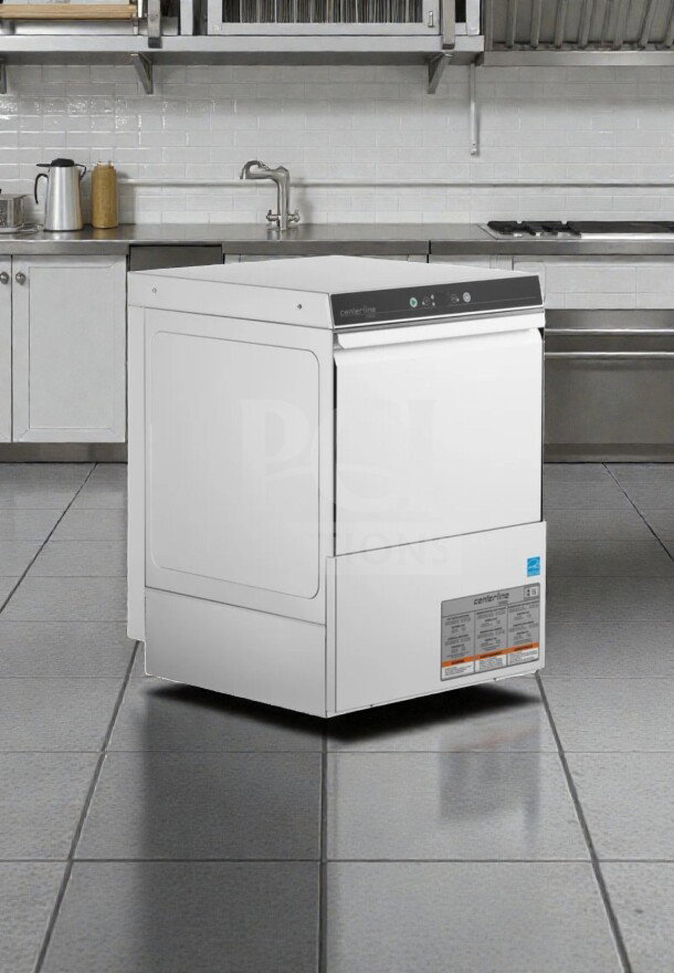 Elite Condition Hobart CUH-1 high-temp undercounter dishwasher, 208-240V, fully tested, operational, Centerline model.