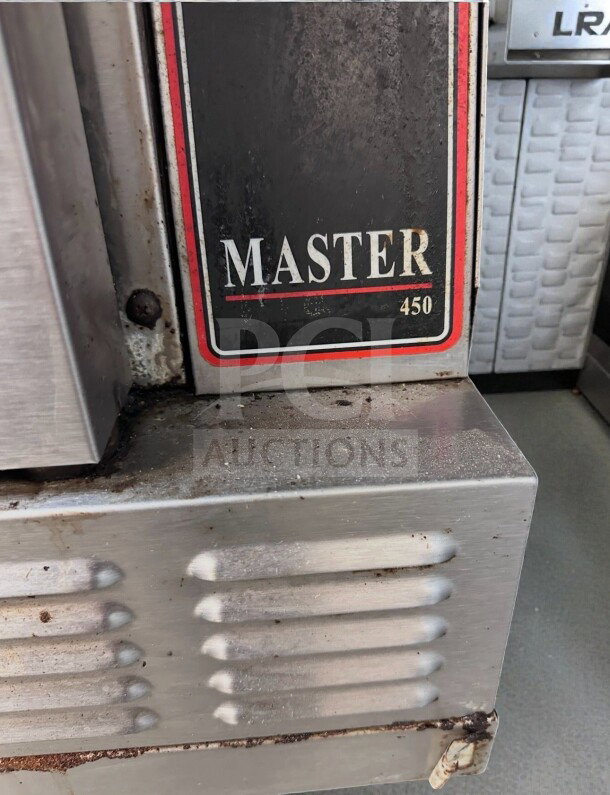 Stainless steel Garland Master 450 gas convection oven, full-size, single deck, excellent condition, fully operational.