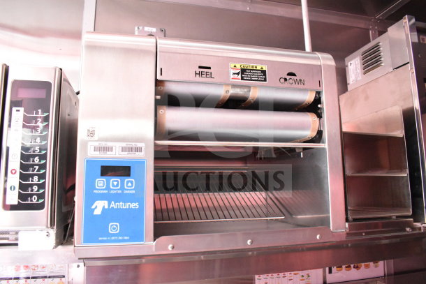 2022 Wendy's Food Trailer equipment, including Antunes toaster with controls, stainless finish. Ideal condition.