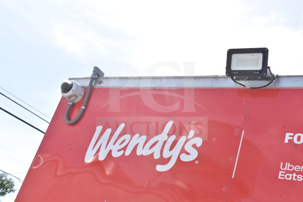 2021 Wendy's food trailer by Titanium Cargo Trailers, features include CaptiveAire hood, Taylor shake machine, Henny Penny fryer.