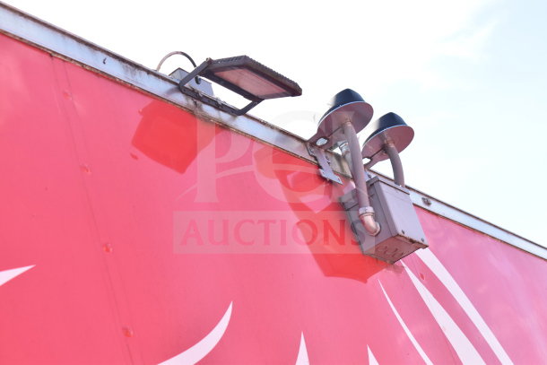2021 Titanium Cargo Trailers Wendy's Food Trailer with exterior light and ventilation system.