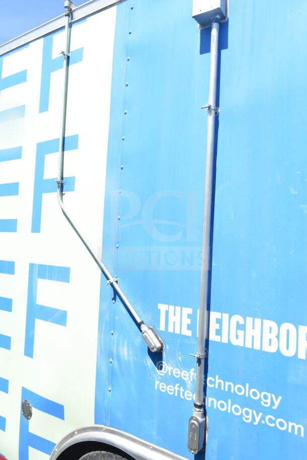 2021 Diamond Cargo 8.5'x24' food trailer, features CaptiveAire grease hood, Turbochef ovens, refrigeration, good condition.